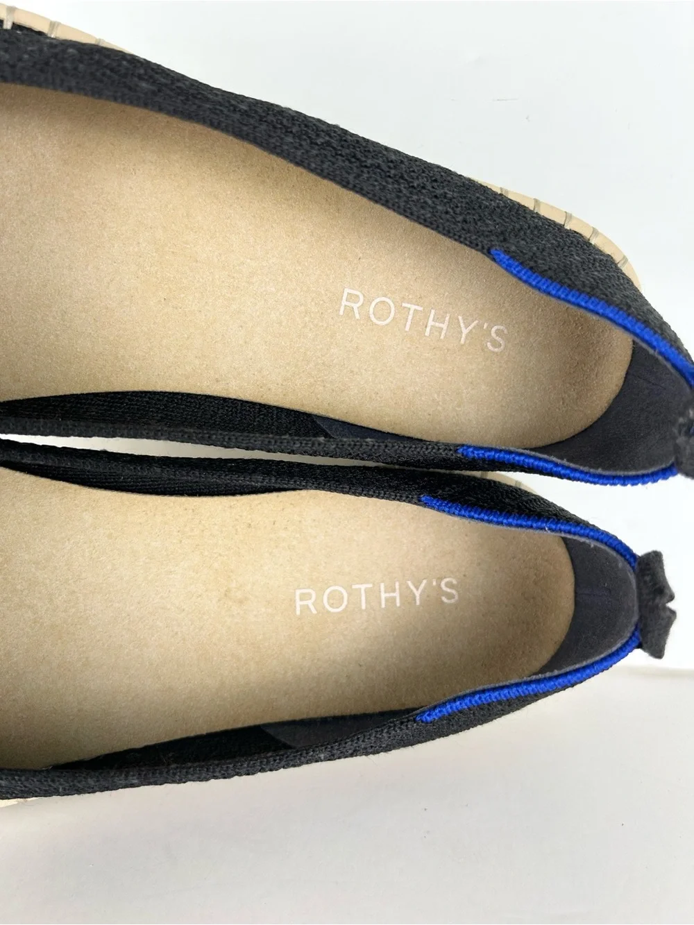 Rothy’s The Espadrille Black Shoes